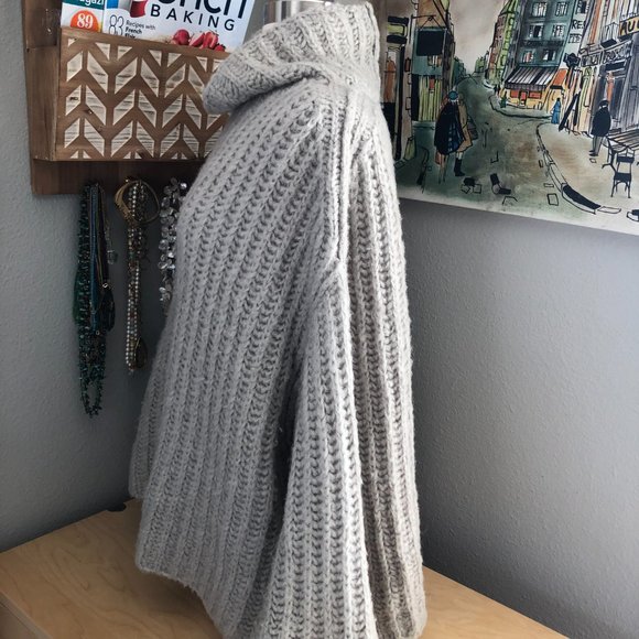 FREE PEOPLE Wool Blend Cowl Neck Sweater - Picture 4 of 9